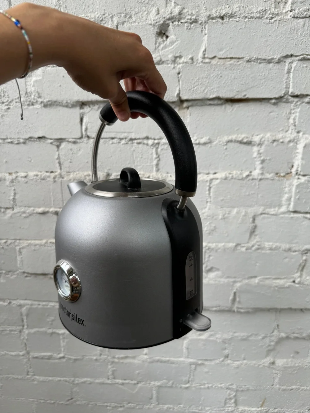 Brand New Silver Electric Tea Kettle Proctor Silex